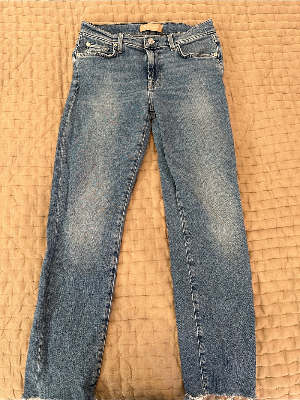 7 For All Mankind Slim Straight Jeans